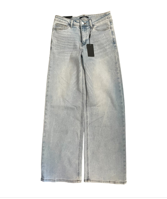 ONESO Wide Leg Jeans High Waisted Stretchy Baggy Jean (28)