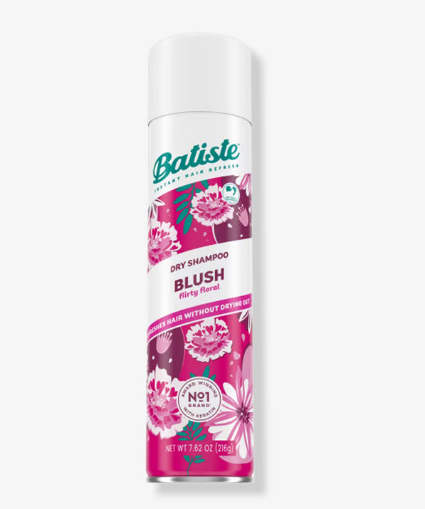 Batiste Dry Shampoo in the Rose Gold scent.