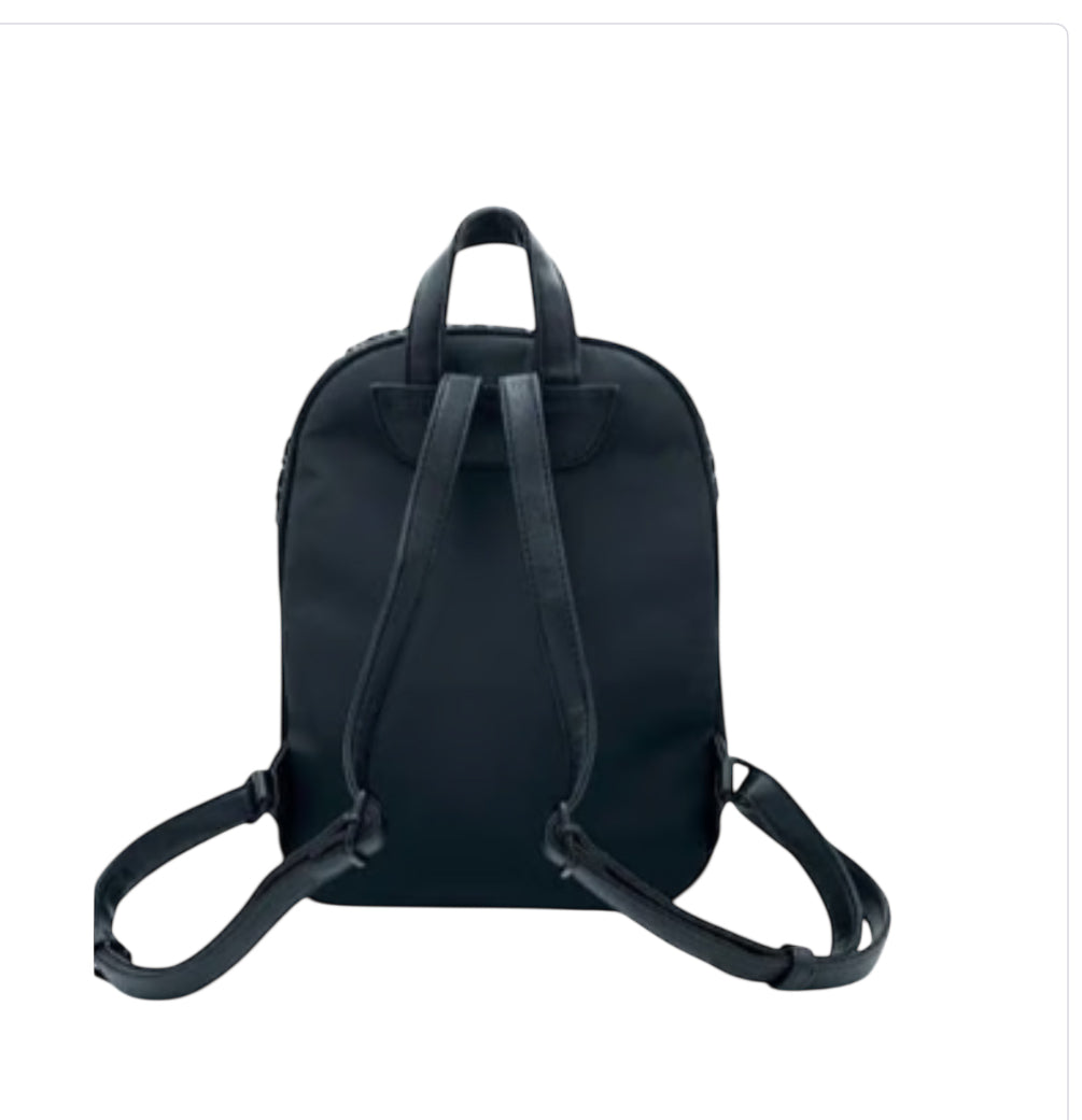 BADGLEY MISCHKA Big Diamond Quilted Nylon Backpack