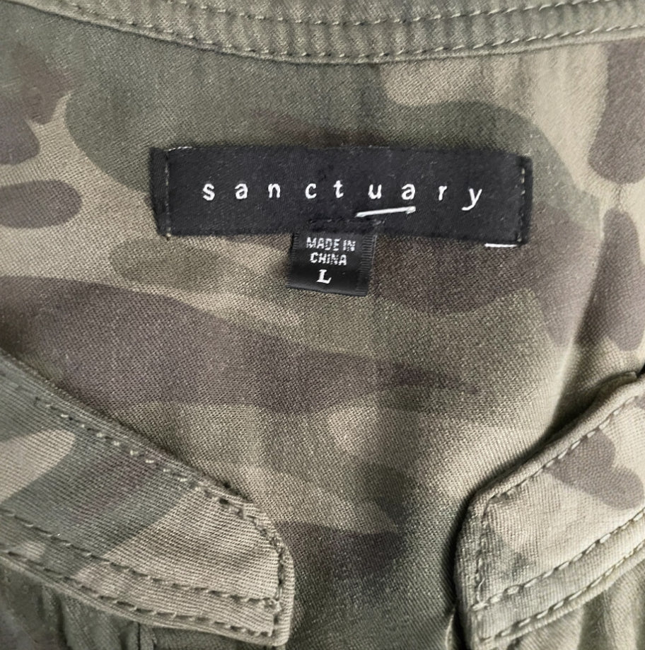 Sanctuary Hazel Camo Romper (Large)