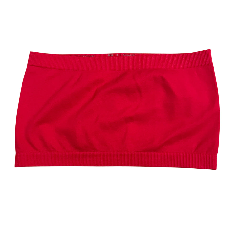 Zenana Seamless Strapless Bandeau Tube Top w/No Pad