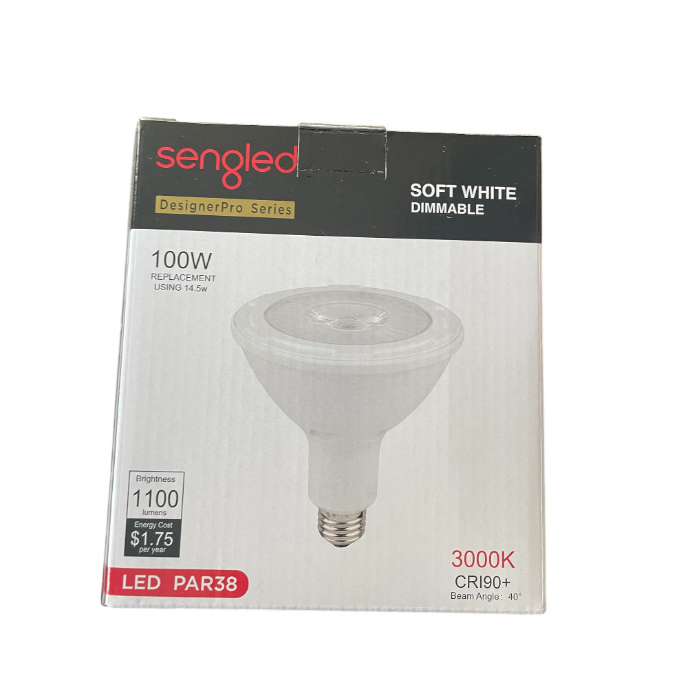 Sengled Designer Pro Series LED PAR38 light bulb.