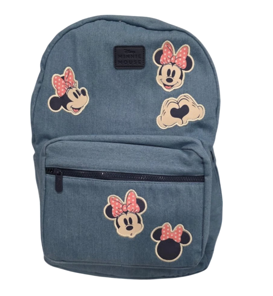 Disney Minnie Mouse Embroidered Backpack
