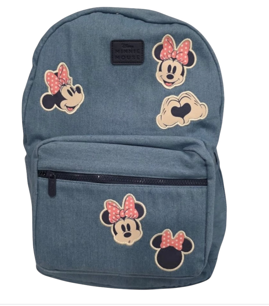 Disney Minnie Mouse Embroidered Backpack