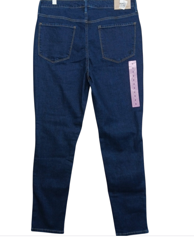 Seven7 Jeans Blue Argon High Rise Skinny Jeans (6)