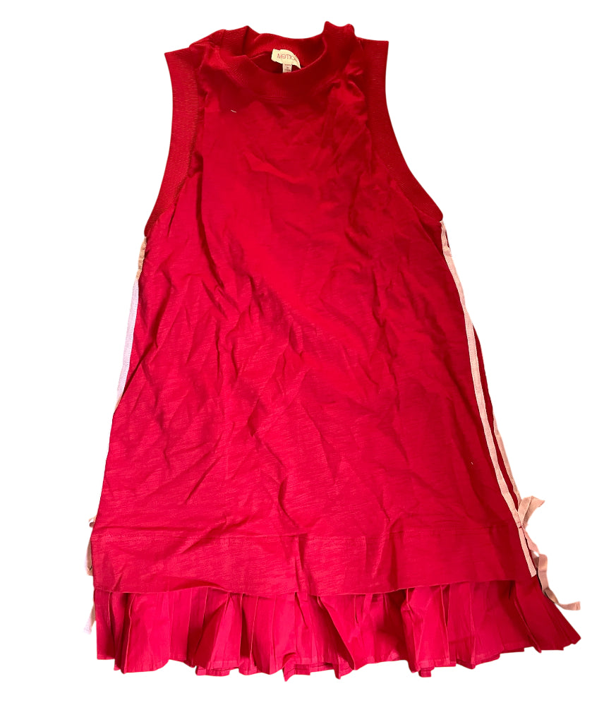 TCEC Mixed Media Knit Dress (Medium)