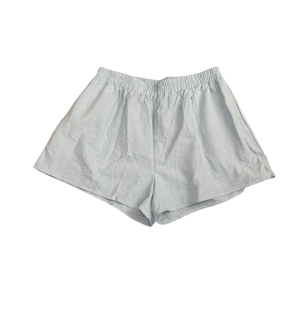 Baevely Chambray Lightweight Shorts (1x)