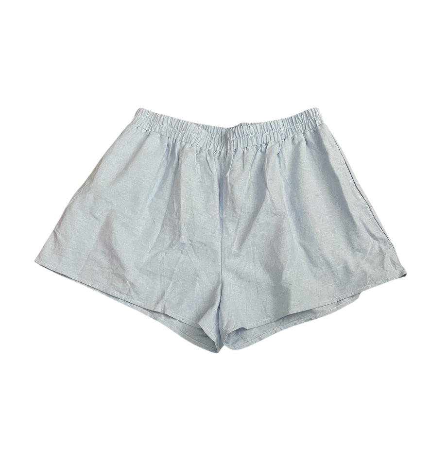 Baevely Chambray Lightweight Shorts (1x)