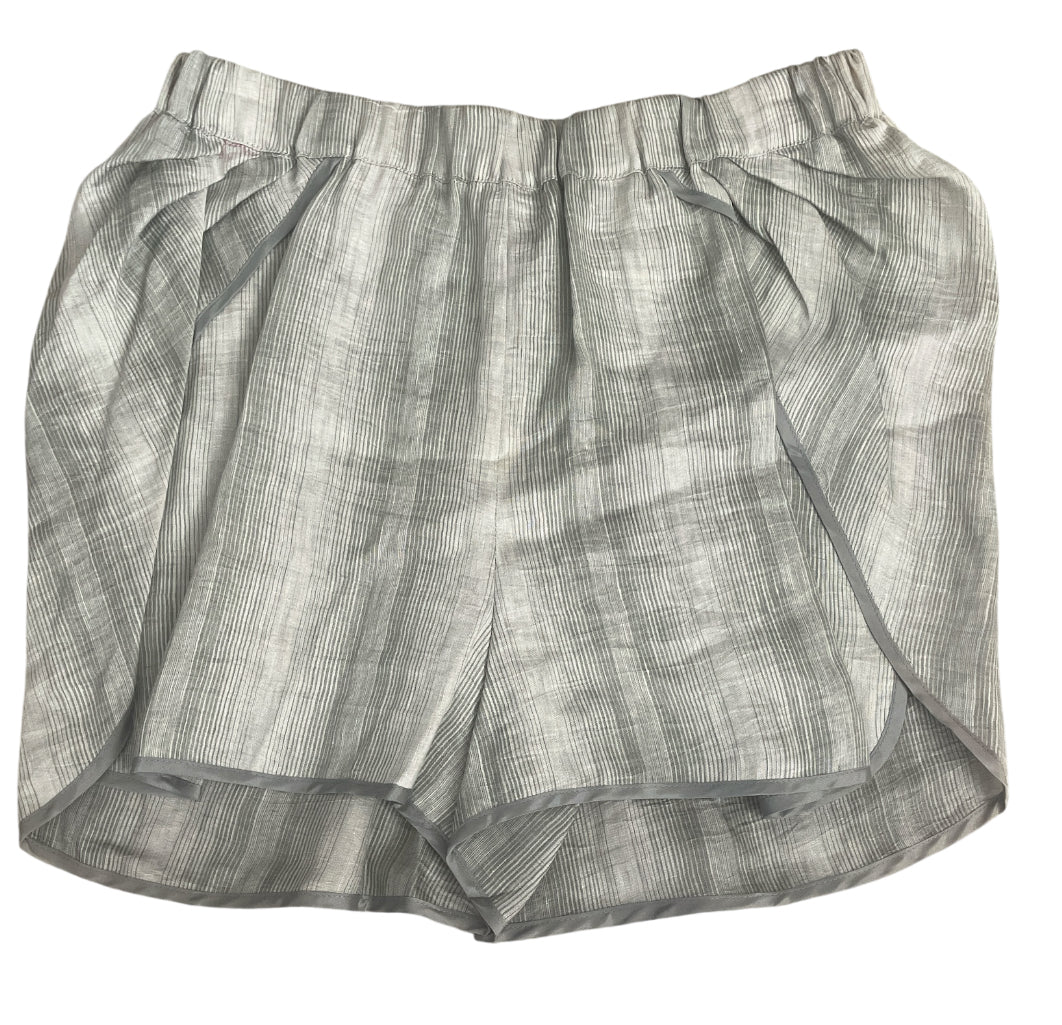 Richard Chai Love Linen Pleated Shorts (10)
