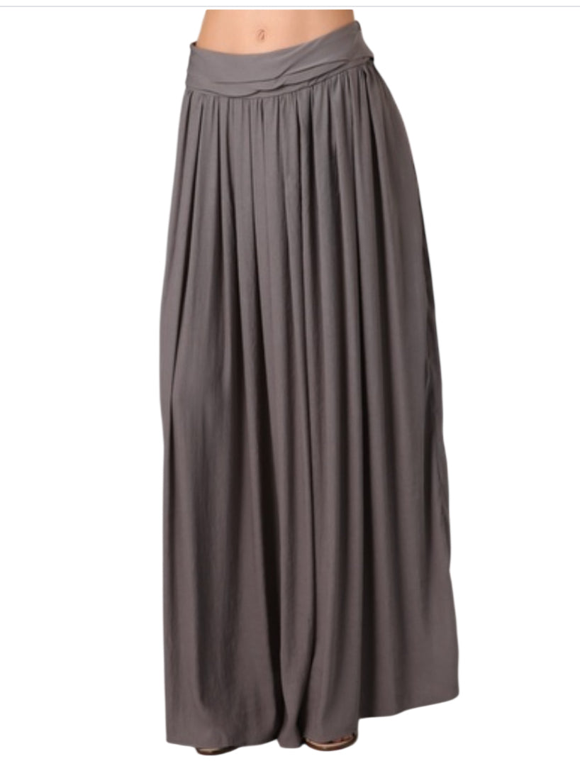 Richard Chai Love Smoked Gray Wide Leg Pants (6)