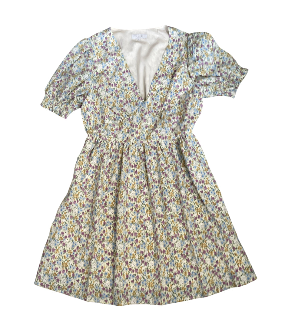Lilou Floral Ditsy Print Dress (Small)