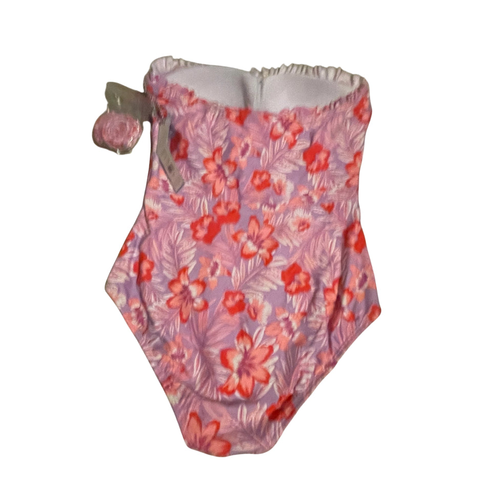 Draper James Floral Print One-Piece Swimsuit (Small)