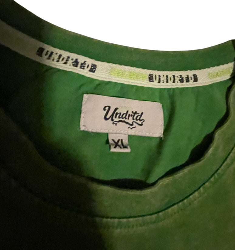 UNDRTD Clique True Leaders green t-shirt (XL)
