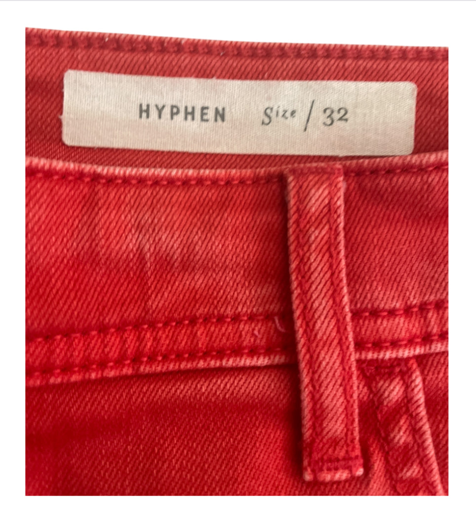 Pilcro And The Letterpress Anthropologie Hyphen Denim Shorts