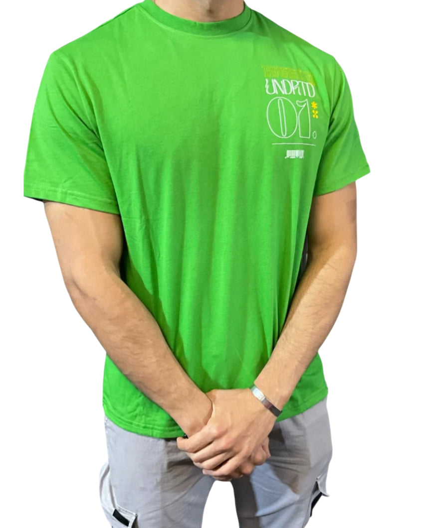 UNDRTD Clique True Leaders green t-shirt (XL)