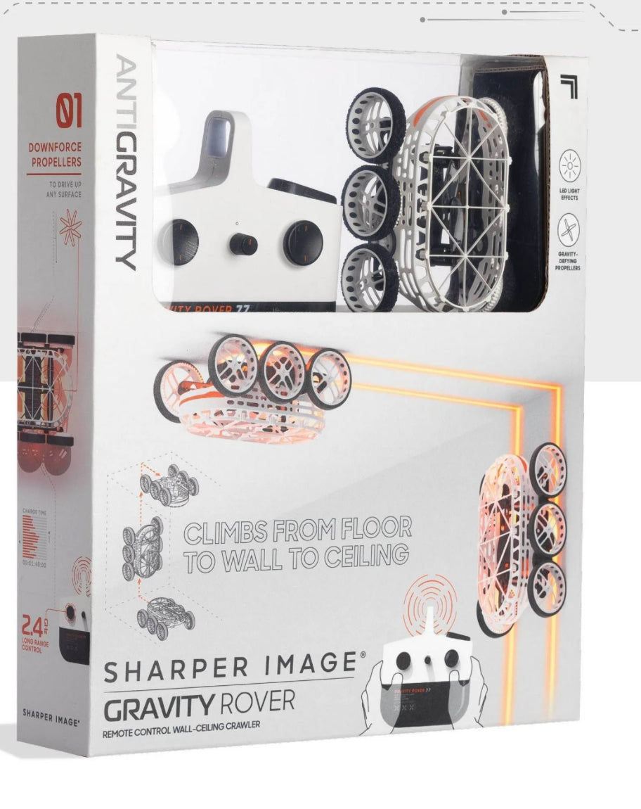 Sharper Image Remote Control Gravity Rover Wall-Ceiling Climber