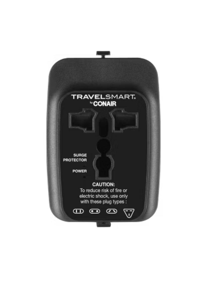 Travel Smart All-in-One Adapter with USB