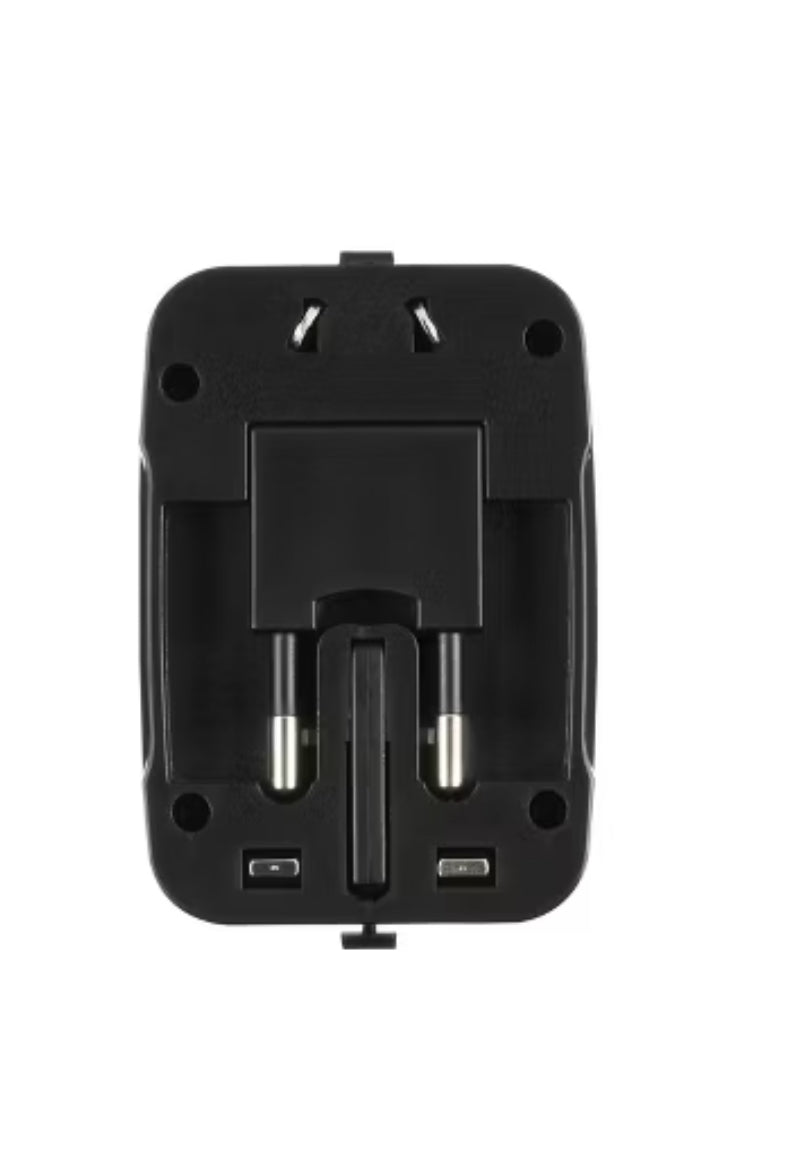 Travel Smart All-in-One Adapter with USB