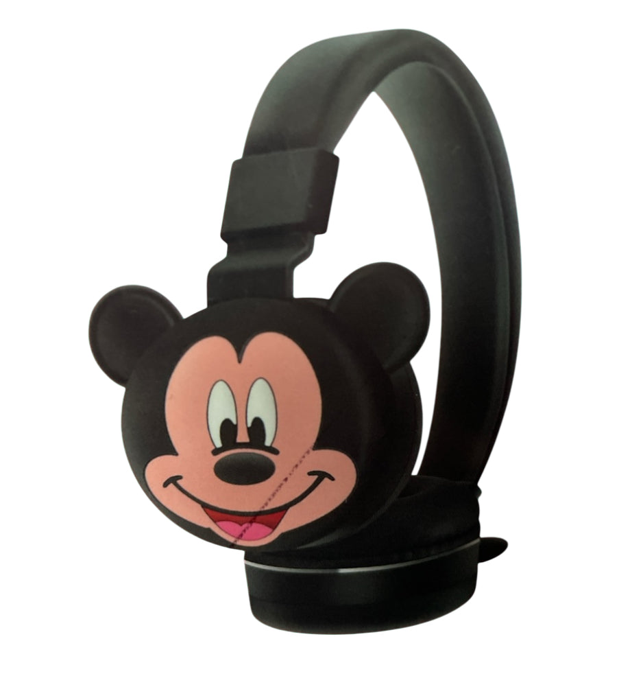 Mickey Mouse Wireless Bluetooth Headphones with Microphone