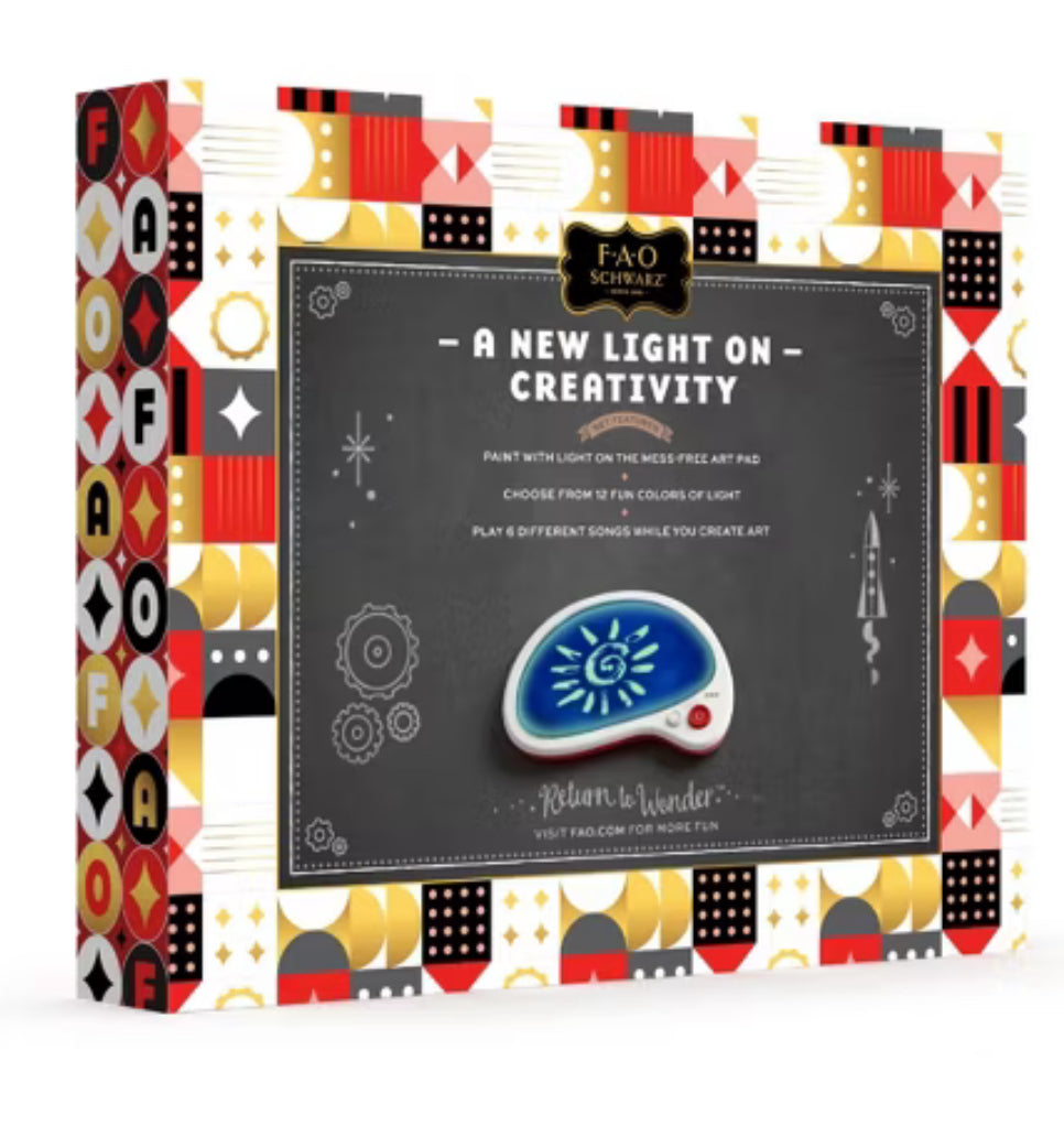 FAO Schwarz Mess-Free Glow Palette Musical LED Art Pad