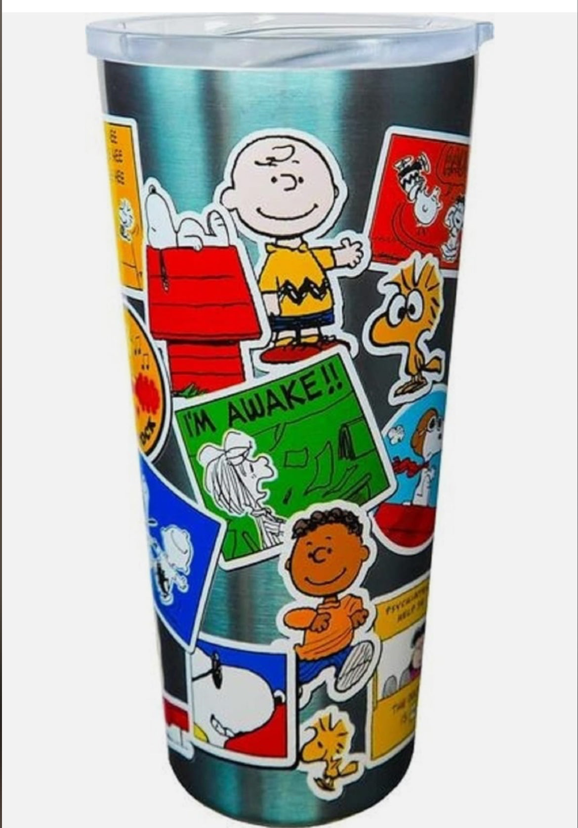 Peanuts Sticker Art Travel Stainless Cup&nbsp;