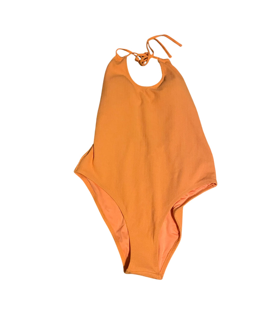 Roxy High Neck Plunge One-Piece Swimsuit (XLarge)