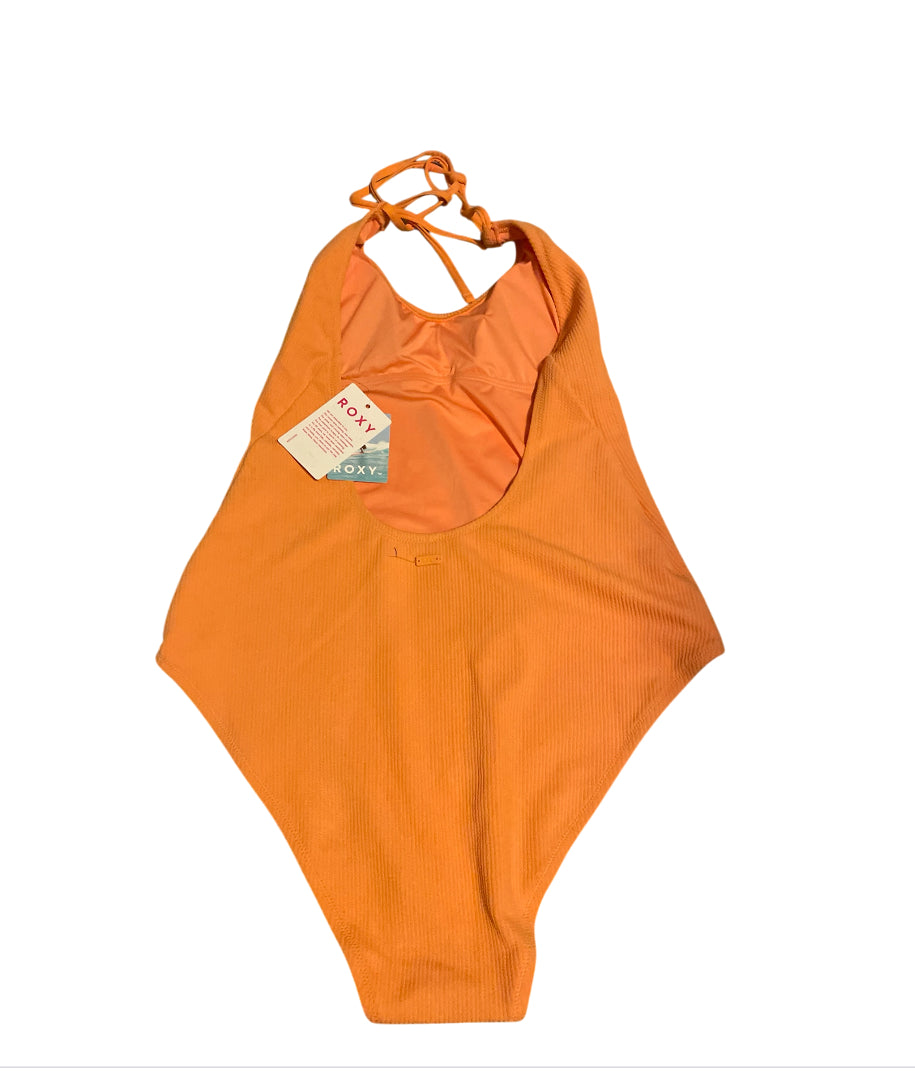 Roxy High Neck Plunge One-Piece Swimsuit (XLarge)