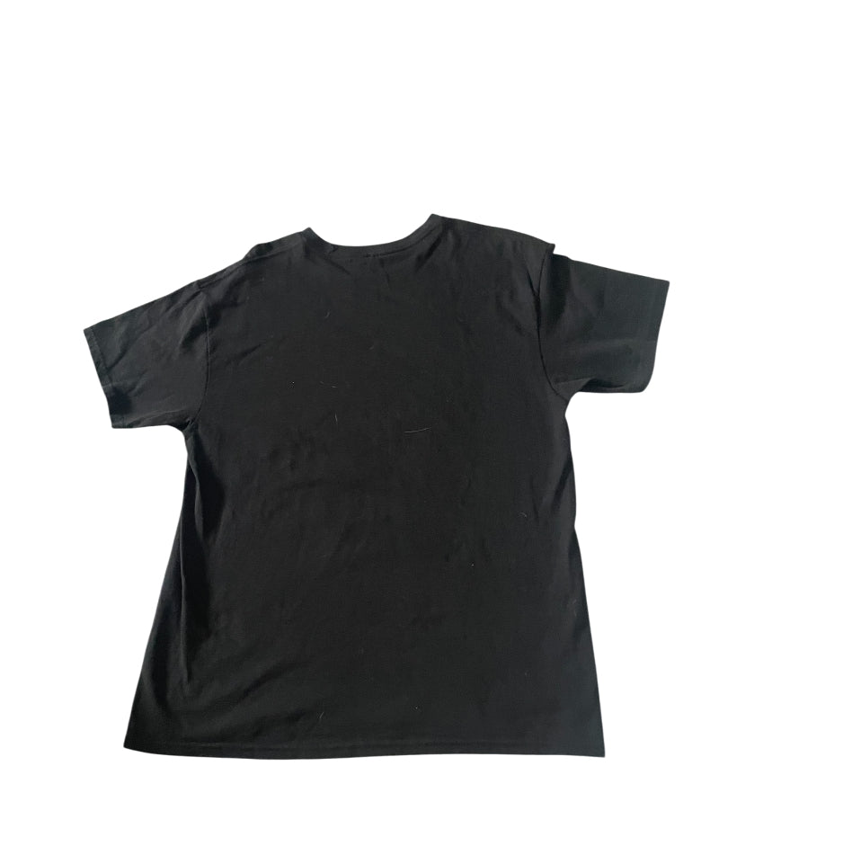 Harry Potter Wizarding World Spells Graphic Black Tee (X-Large)