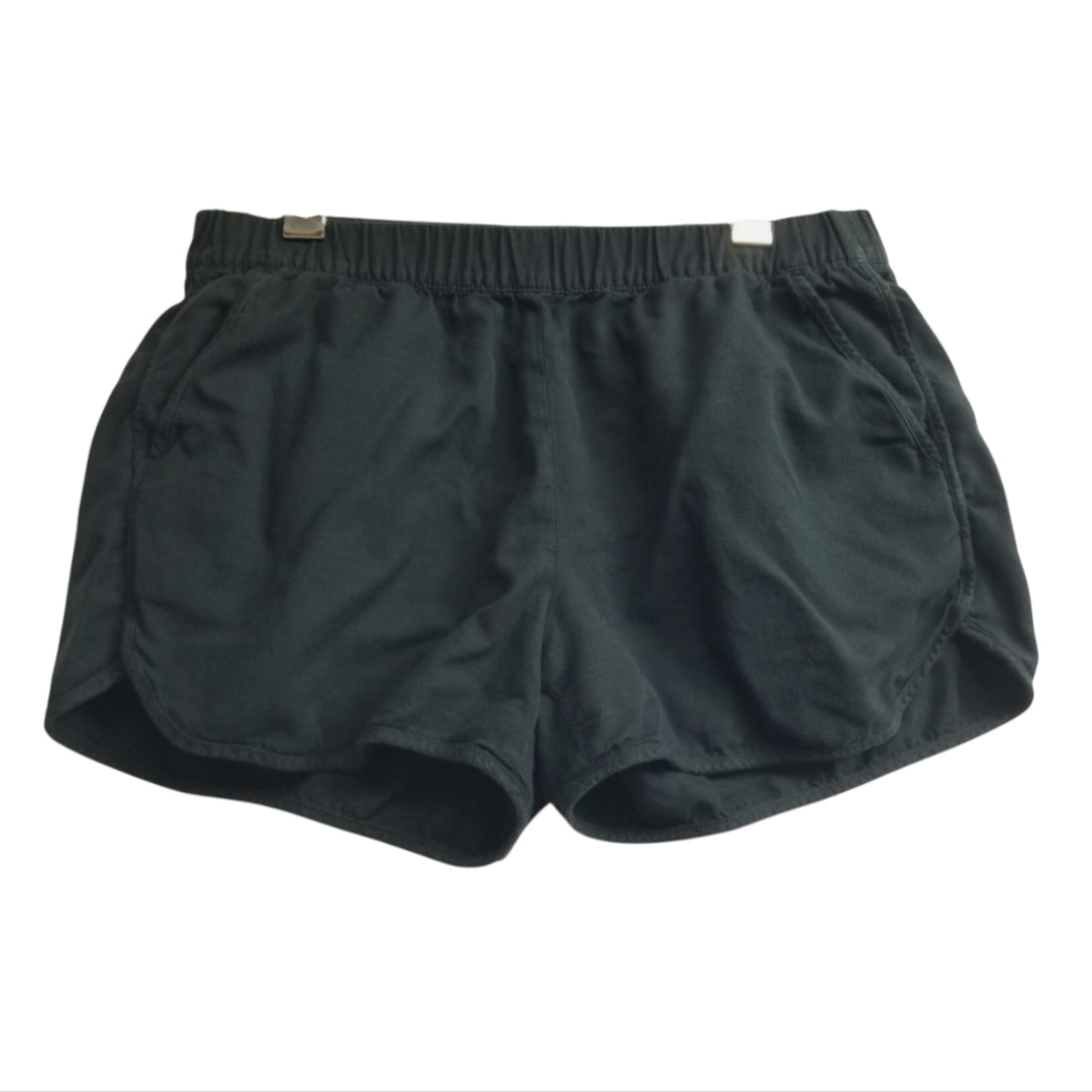 Madewell Black Elastic Waist Shorts (Medium)