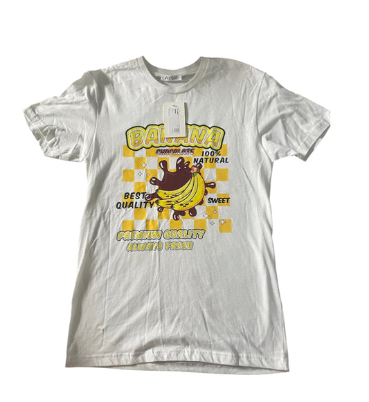 Gee Gee retro-inspired banana design Tee (Small)