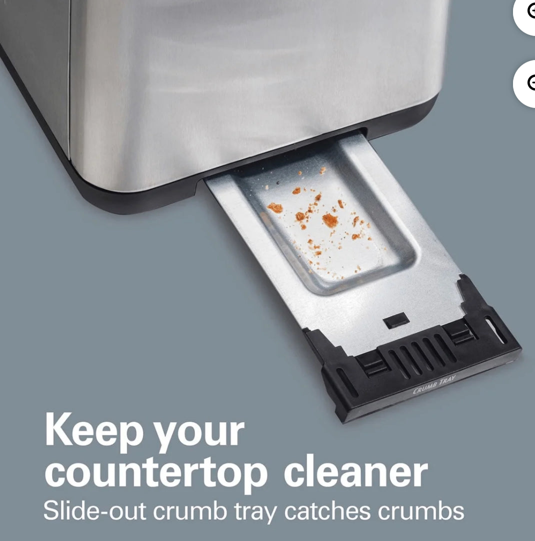 Hamilton-beach 22714 Brushed Stainless Steel 2 Slice Toaster