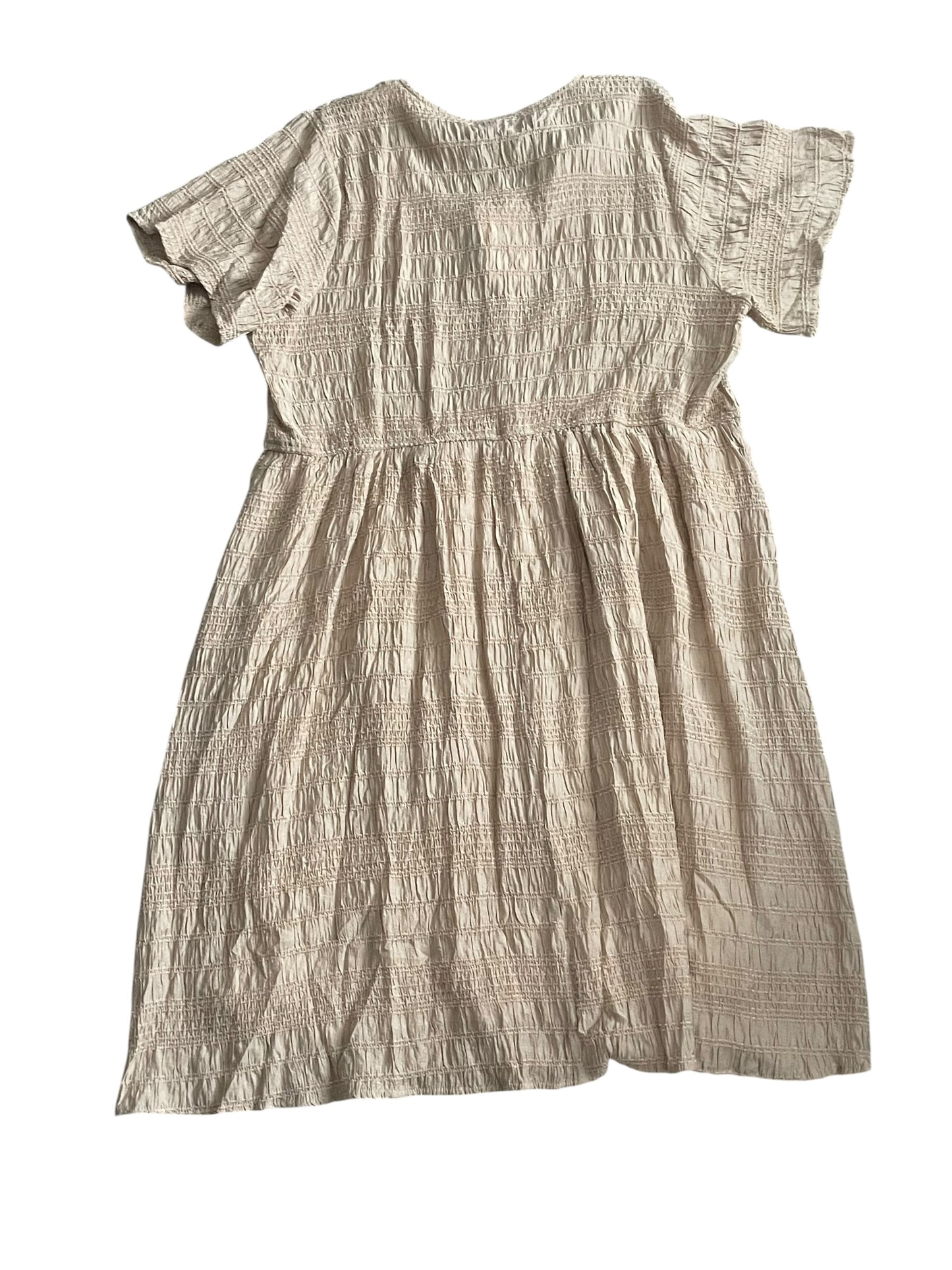 Polagram Tirered Crinkle Midi Dress (1x)