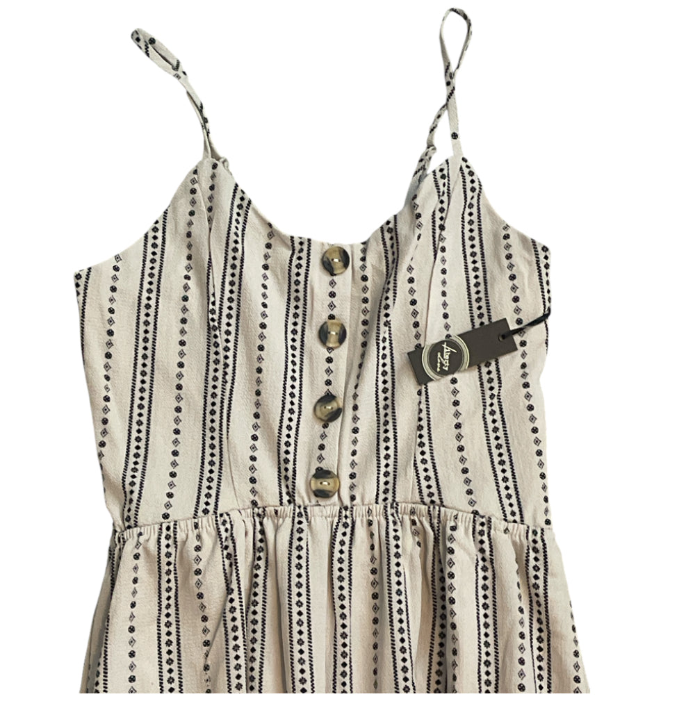 Liberty Love Button-Front Jumpsuit