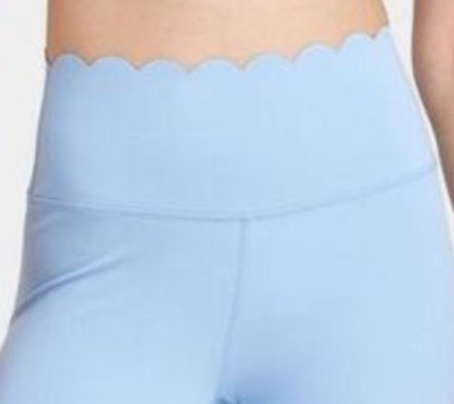 Joylab Scallop Detail High-Rise 7/8 Leggings (Large)