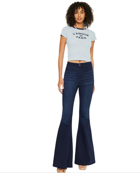 KanCan High-Rise Super Flare Jeans (9)