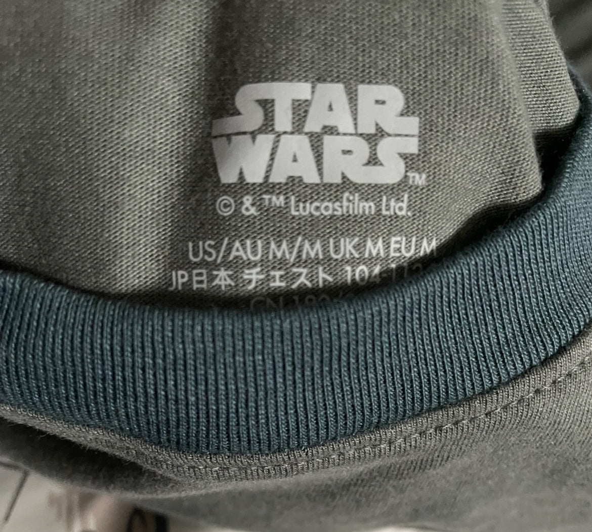 Disney Star Wars: The Mandalorian Concept Series Color Block Raglan T-Shirt. (Medium)