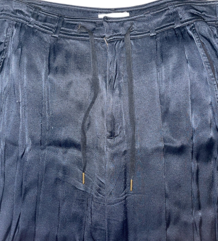 By Anthropologie Silky Cuffed Barrel Pants ( Medium)