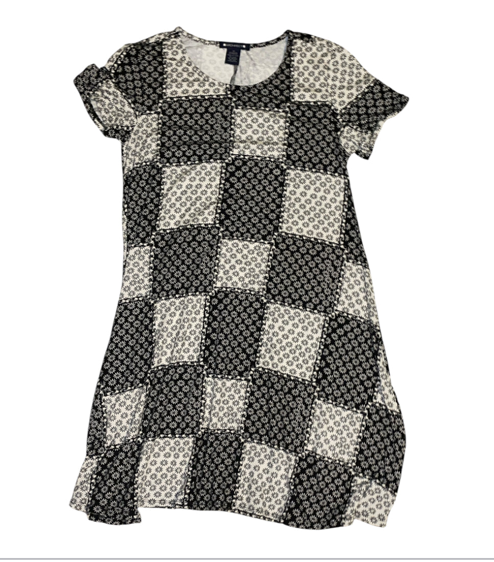 Architecture Geometric Print Swing Dress (PM)