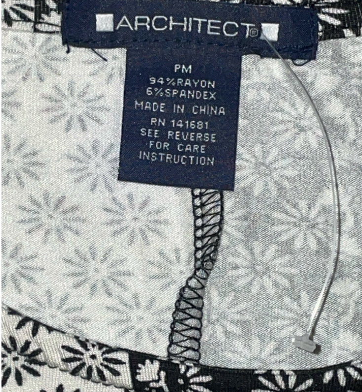 Architecture Geometric Print Swing Dress (PM)