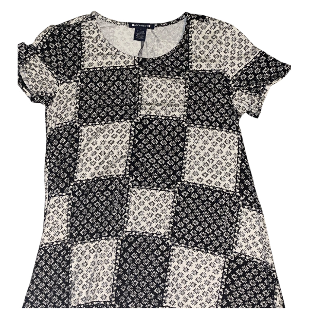 Architecture Geometric Print Swing Dress (PM)