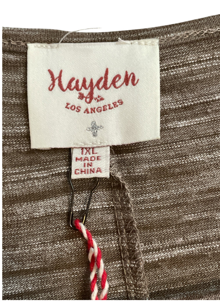 Hayden Dusty Brown Swing Top (1xl)