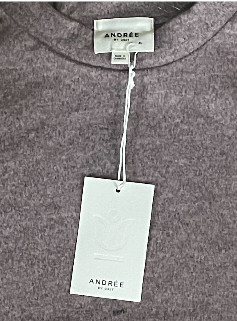 Andre by Unit Dusty Rose Dream Pullover Shirt (Small)