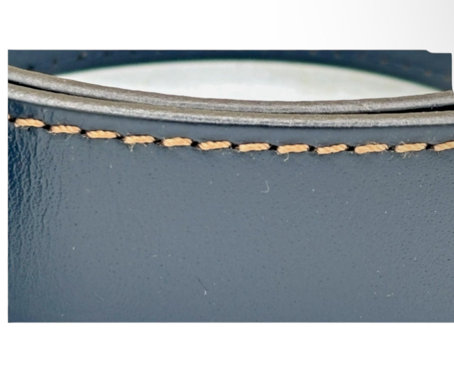 Paisley & Gray Men’s Navy Leather Belt