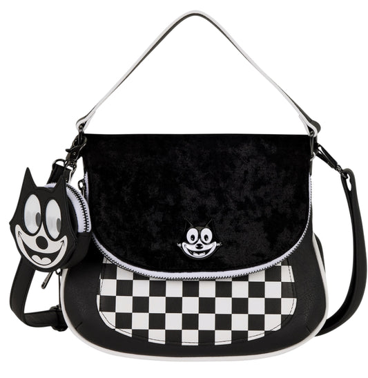 Loungefly Felix the Cat crossbody bag with Lenticular Coin Bag