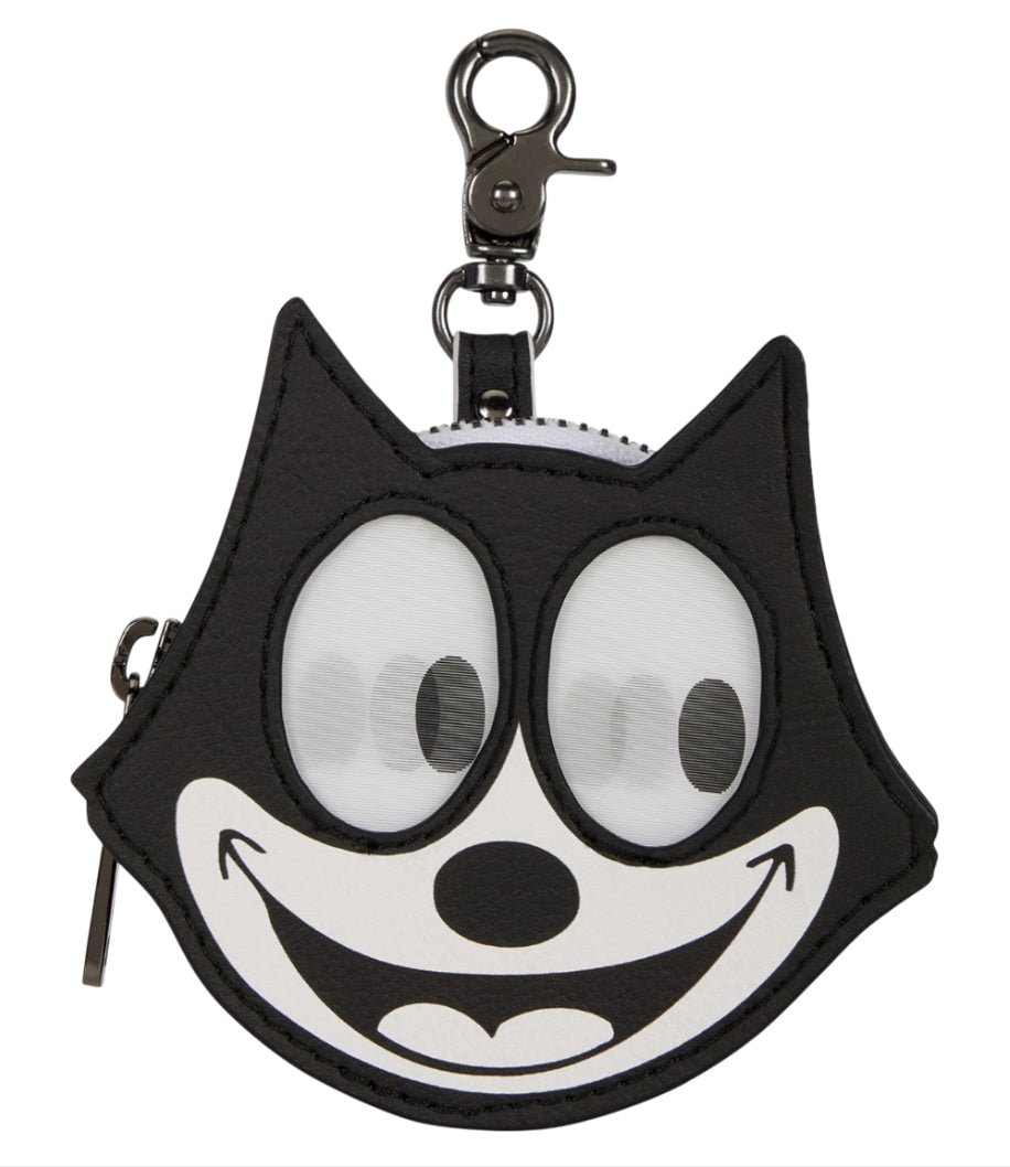 Loungefly Felix the Cat crossbody bag with Lenticular Coin Bag