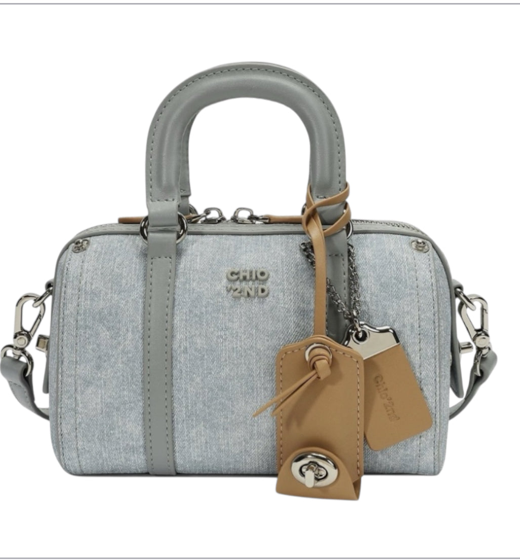 Chio 2nd Denim Mini Pillow Bag
