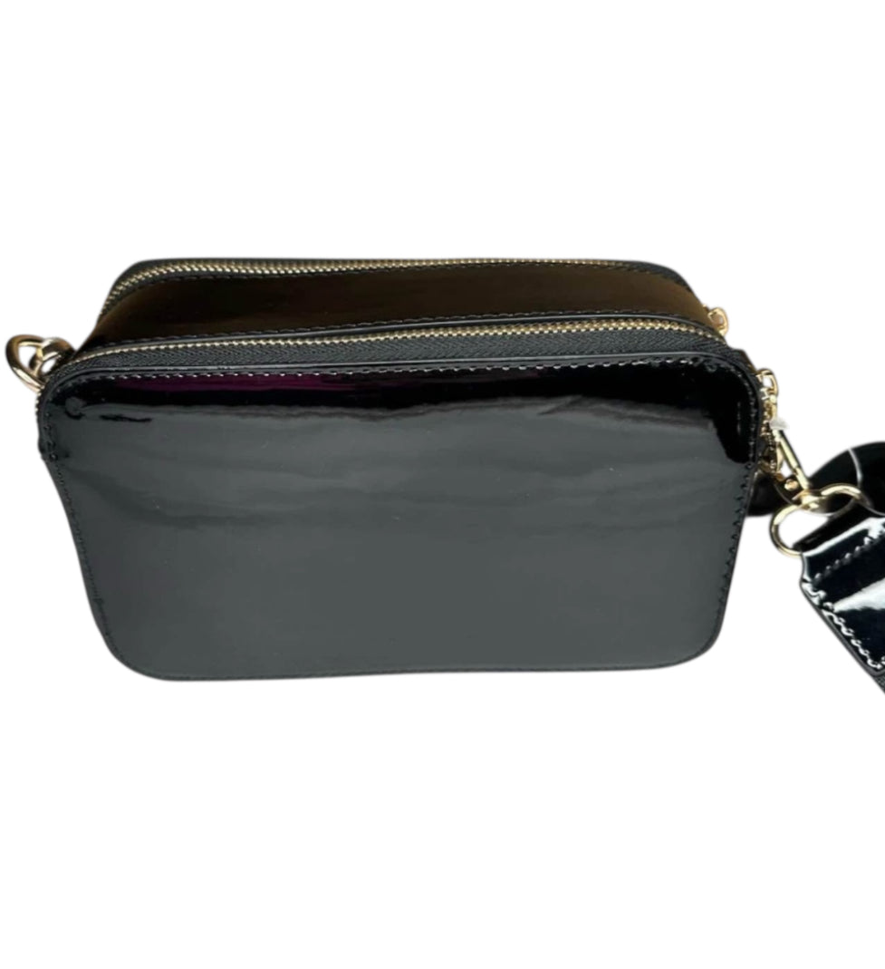 Valentino Orlandi Crossbody Black Camera Bag