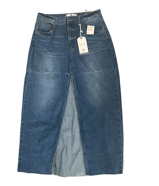 Flying Angel Denim Maxi Skirt (13)