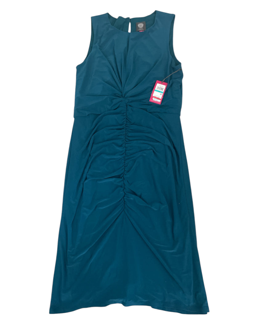 Vince Camuto Ity Bodycon Dress with Ruched Front Skirt (16)