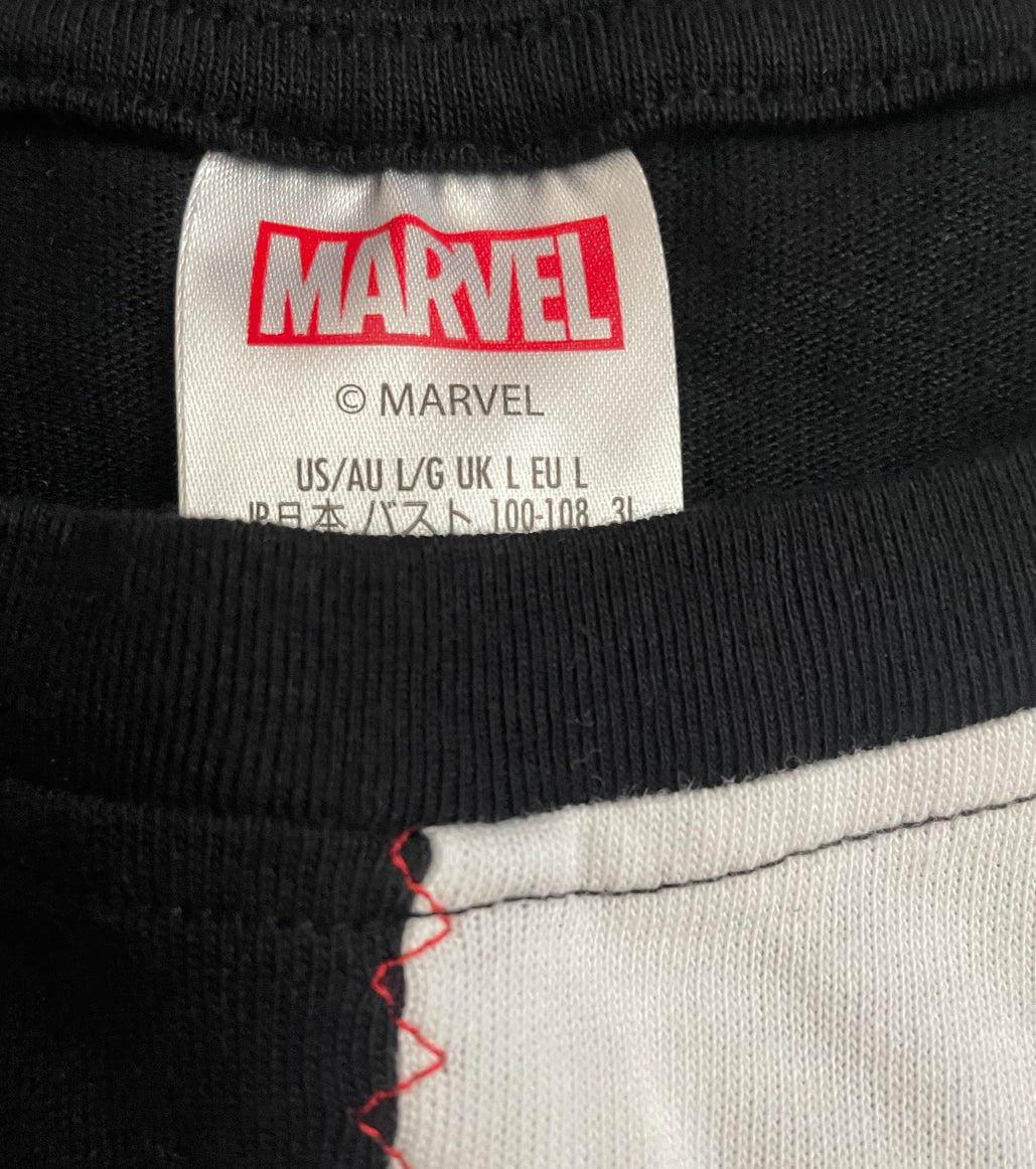 Marvel Logo Color Block T-Shirt (Large)